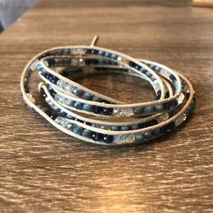 Club Monaco beaded wrap bracelet